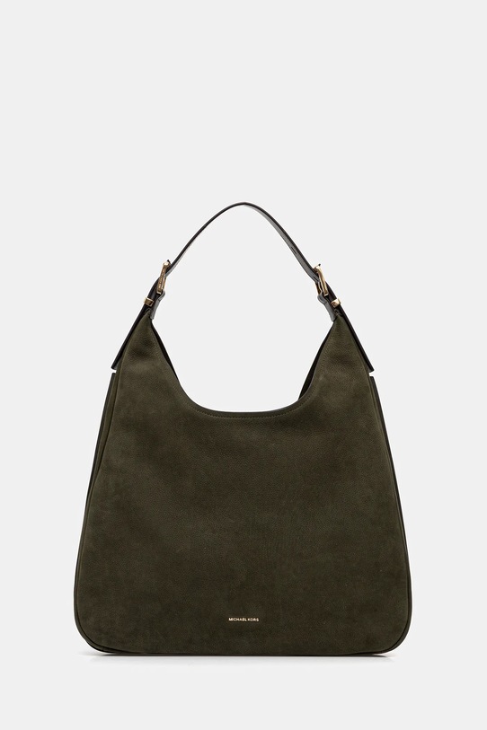 MICHAEL Michael Kors torebka skórzana NOLITA skóra licowa zielony 30F4GY5H3T