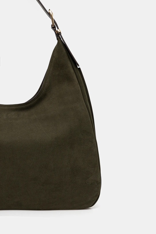 Akcesoria MICHAEL Michael Kors torebka skórzana NOLITA 30F4GY5H3T zielony