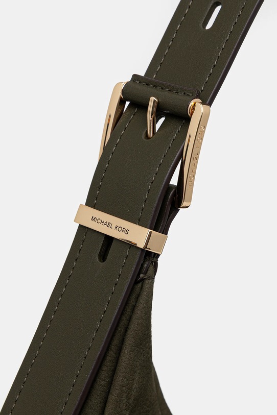 MICHAEL Michael Kors torebka skórzana NOLITA zielony 30F4GY5H3T