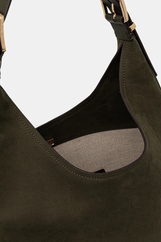 MICHAEL Michael Kors torebka skórzana NOLITA 30F4GY5H3T zielony