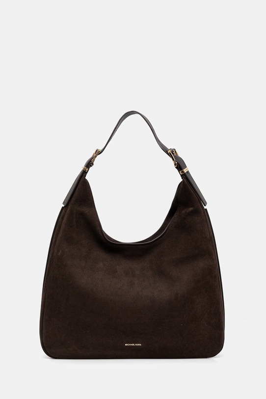 MICHAEL Michael Kors torebka skórzana NOLITA skóra licowa brązowy 30F4GY5H3T