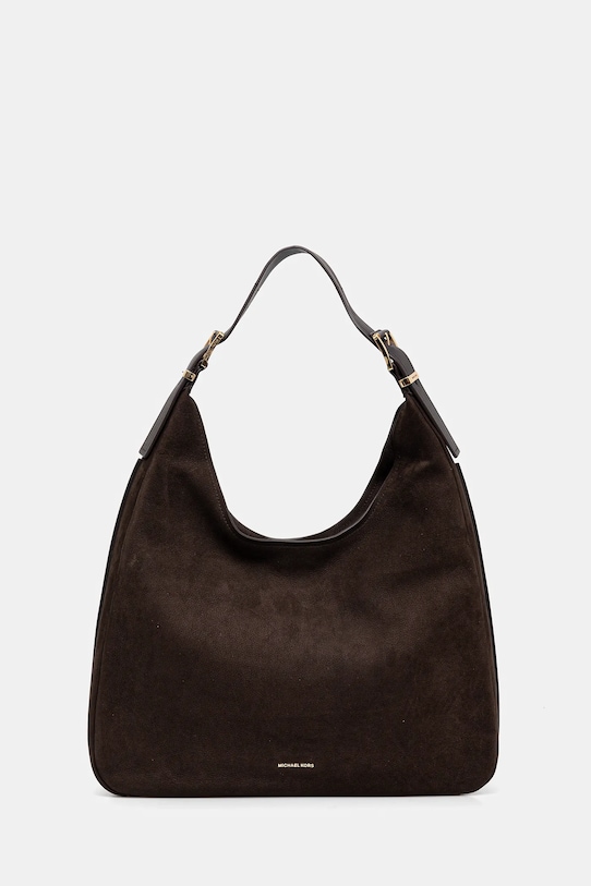 MICHAEL Michael Kors borsa a mano in pelle NOLITA pelle fiore marrone 30F4GY5H3T