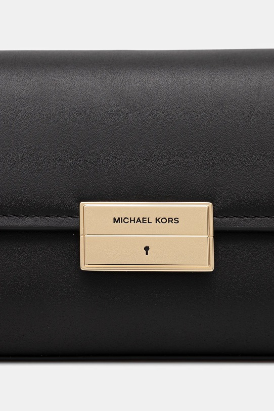 MICHAEL Michael Kors torebka skórzana LUDLOW czarny 30F4GLNL2L