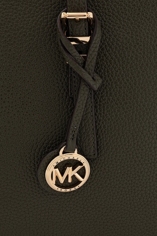 MICHAEL Michael Kors torebka skórzana QUINN zielony 30T5GQNT2L