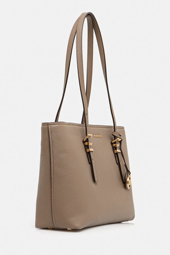 MICHAEL Michael Kors bőr táska QUINN 30T5GQNT2L bézs AW25