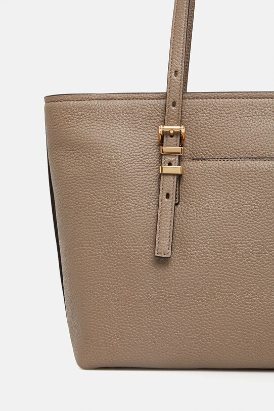 Kiegészítők MICHAEL Michael Kors bőr táska QUINN 30T5GQNT2L bézs