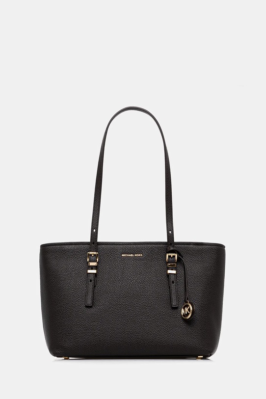 MICHAEL Michael Kors poșetă de piele QUINN uni maro 30T5GQNT2L