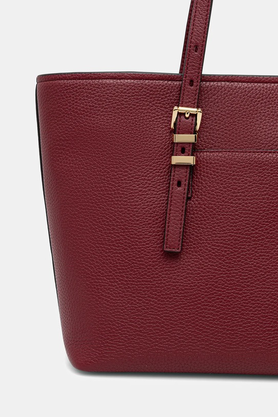 Akcesoria MICHAEL Michael Kors torebka skórzana QUINN 30T5GQNT2L bordowy