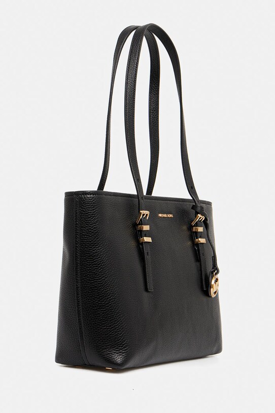 MICHAEL Michael Kors bőr táska QUINN 30T5GQNT2L fekete AW25