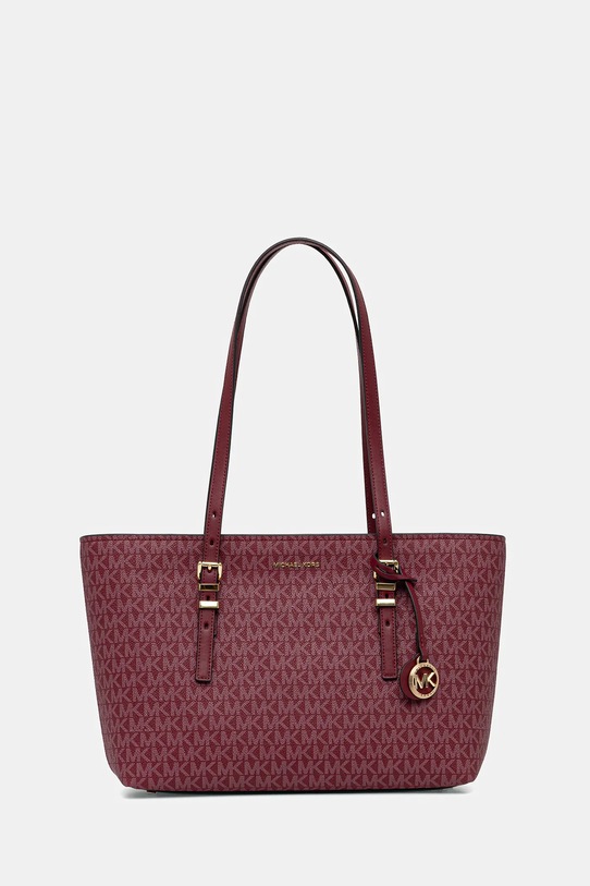 MICHAEL Michael Kors torebka QUINN nie mieści A4 bordowy 30T5GQNT2V