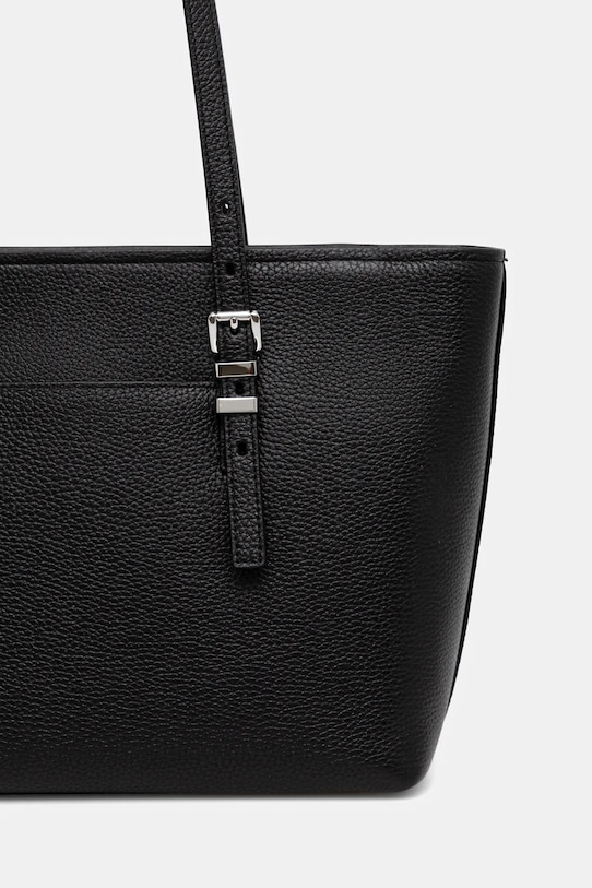 Kiegészítők MICHAEL Michael Kors bőr táska QUINN 30T5SQNT2L fekete