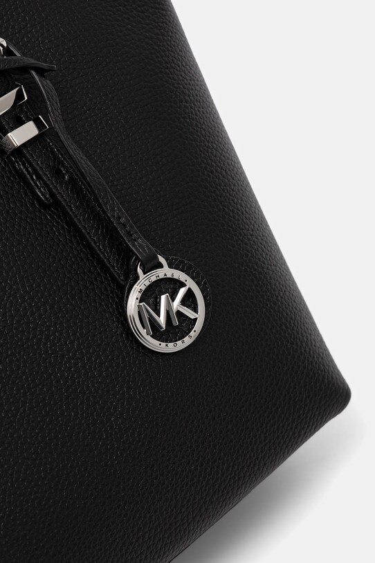 MICHAEL Michael Kors bőr táska QUINN fekete 30T5SQNT2L