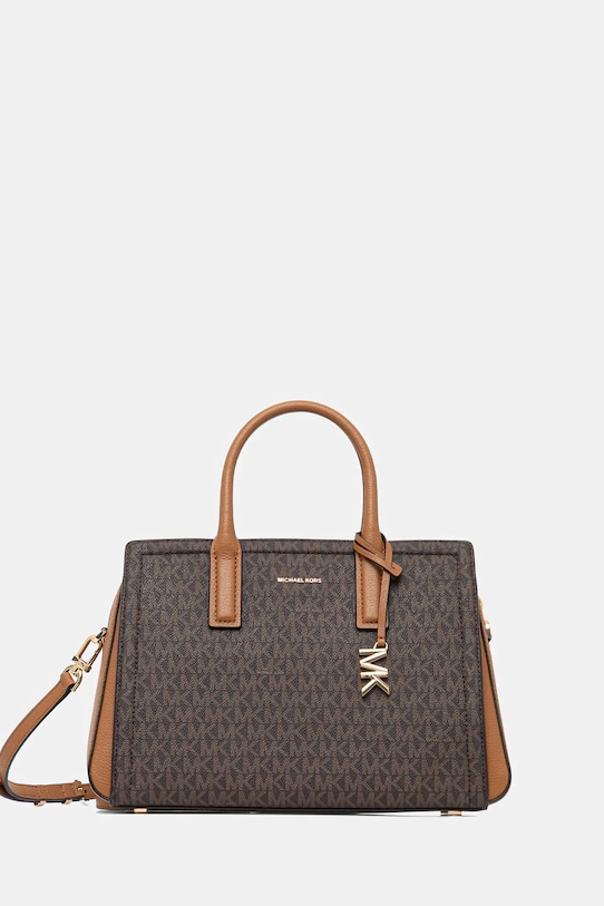 MICHAEL Michael Kors torebka LAILA nie mieści A4 brązowy 30R5G9IS6B