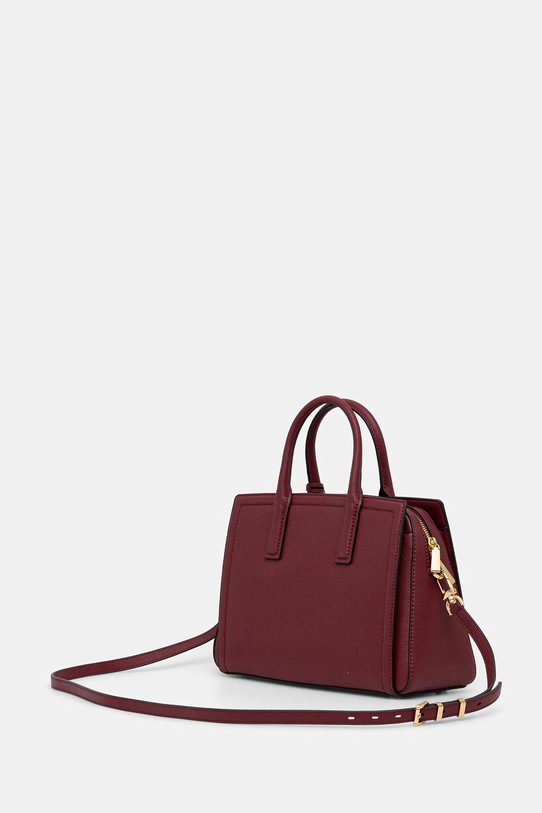 Akcesoria MICHAEL Michael Kors torebka skórzana LAILA 30R5G9IS6L bordowy