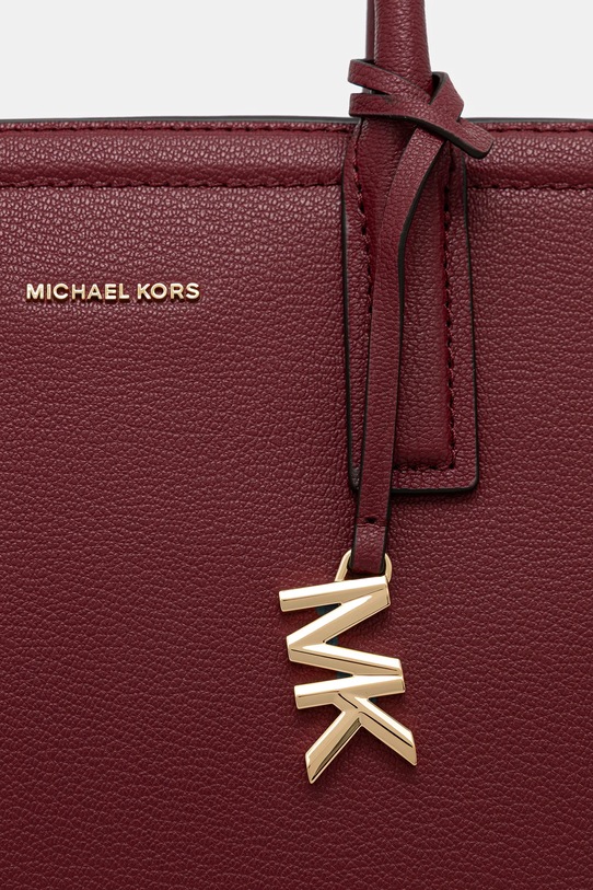 MICHAEL Michael Kors torebka skórzana LAILA bordowy 30R5G9IS6L