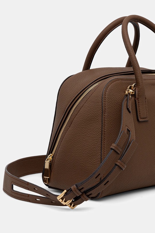 MICHAEL Michael Kors torebka skórzana ASHTON 30S5G9QS6L brązowy AW25