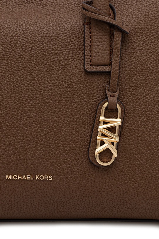 MICHAEL Michael Kors geantă de piele ASHTON maro 30S5G9QS6L