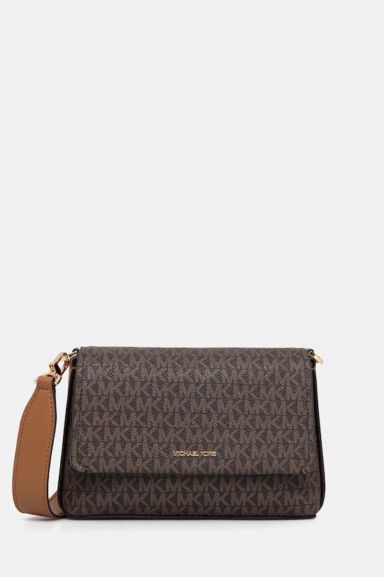 MICHAEL Michael Kors poșetă NESSA nu incape in A4 maro 30T5G8ZM1B