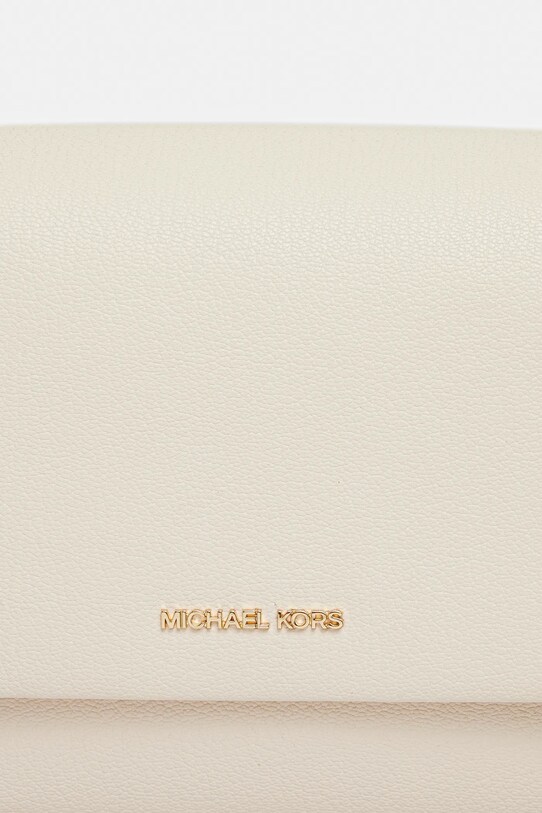 MICHAEL Michael Kors torebka skórzana NESSA beżowy 30T5G8ZM1L