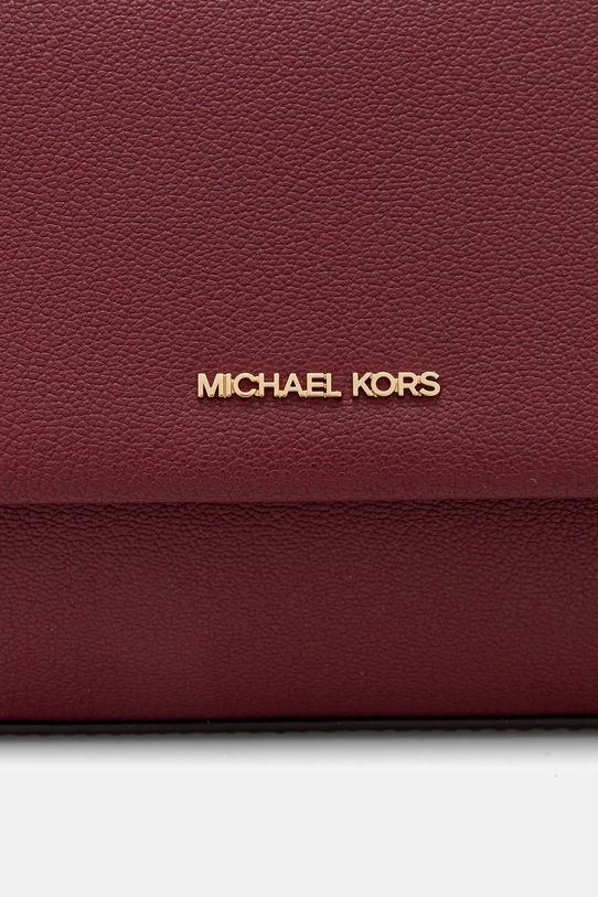 MICHAEL Michael Kors torebka skórzana NESSA bordowy 30T5G8ZM1L