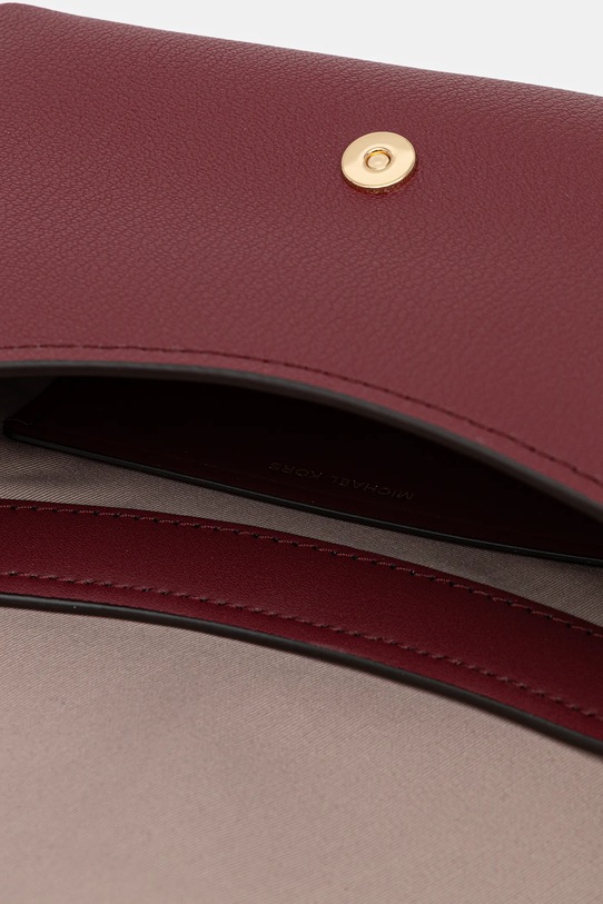 MICHAEL Michael Kors torebka skórzana NESSA 30T5G8ZM1L bordowy