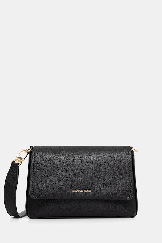 MICHAEL Michael Kors torebka skórzana NESSA skóra licowa czarny 30T5G8ZM1L