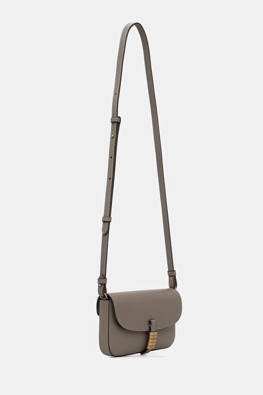 Pinko borsa a mano in pelle 105349.A1ZX grigio AW25