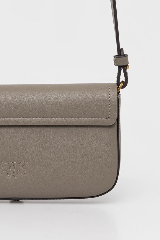 Pinko borsa a mano in pelle grigio 105349.A1ZX
