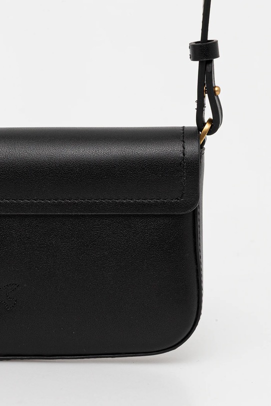 Pinko torebka skórzana czarny 105349.A1ZX