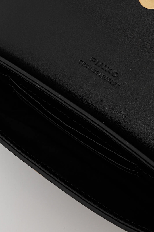 Pinko torebka skórzana 105349.A1ZX czarny