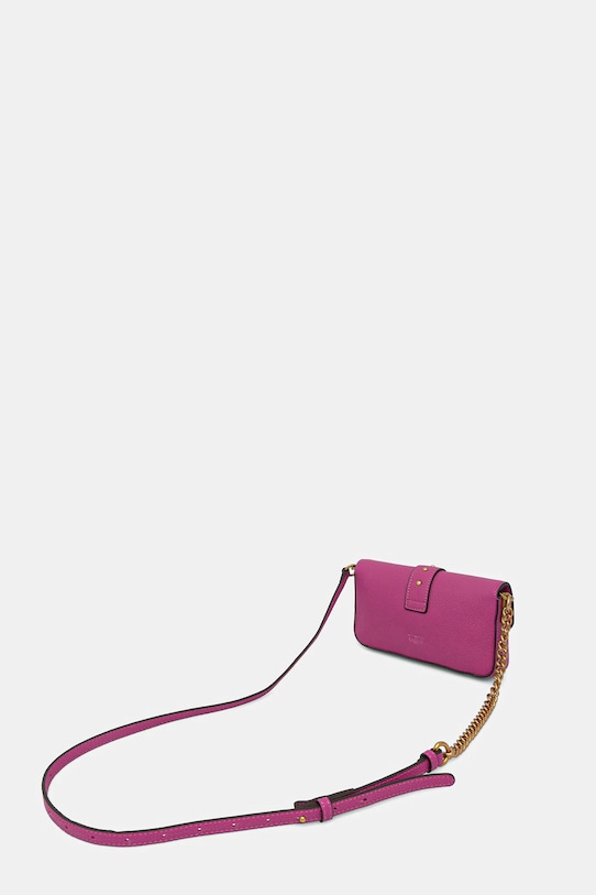 Аксесуари Шкіряна сумочка Pinko 105353.A2OX рожевий