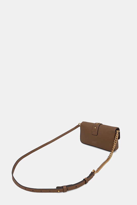 Аксессуары Кожаная сумочка Pinko 105353.A2OX коричневый