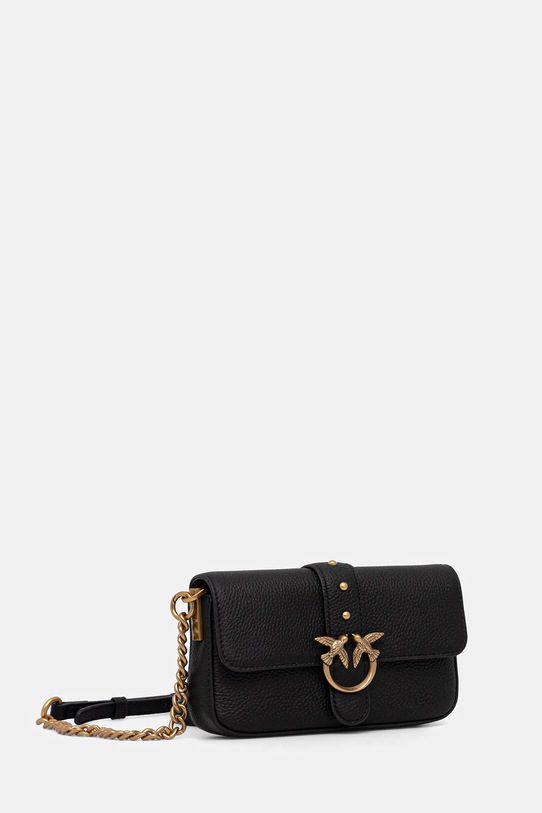 Kožená kabelka Pinko 105353.A2OX černá AW25