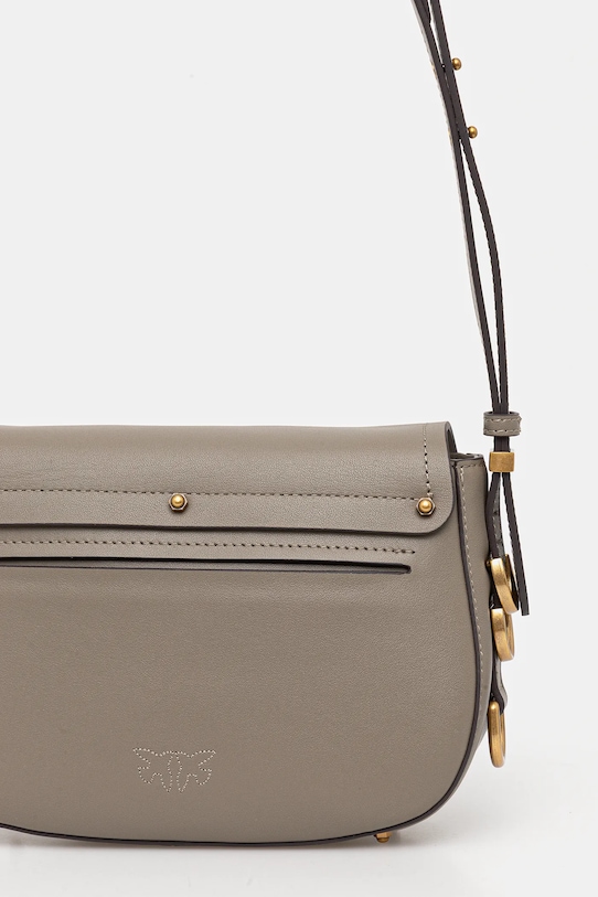 Аксессуары Кожаная сумочка Pinko 103831.A1ZX серый