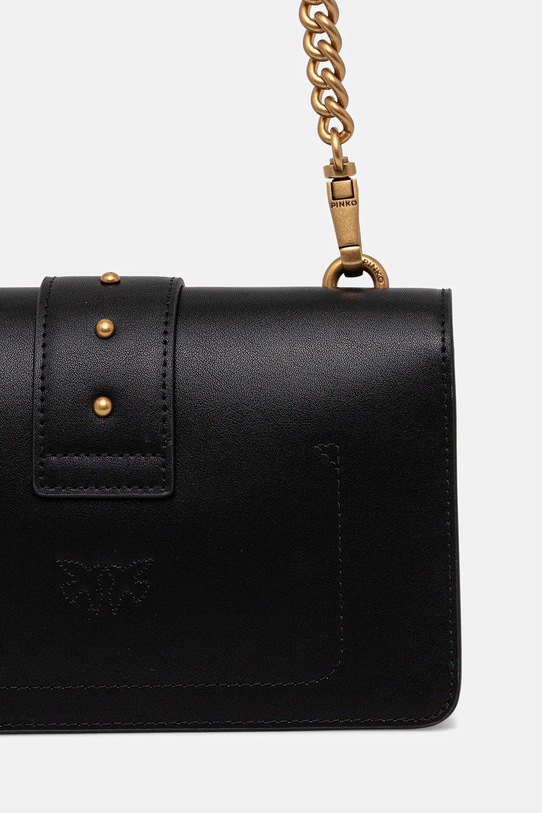 Akcesoria Pinko torebka skórzana 105856.A0F1 czarny