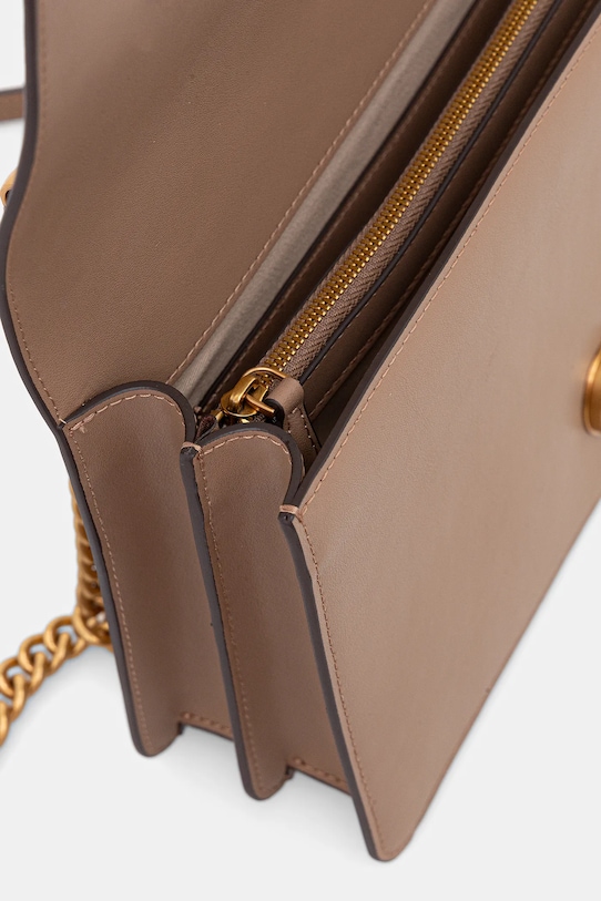 Pinko poșetă de piele 105857.A0F1 maro