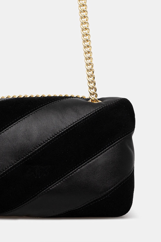 Akcesoria Pinko torebka skórzana 100039.A2JY czarny