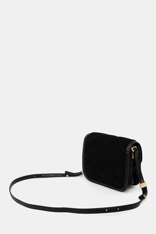 Doplňky Semišová kabelka Pinko 104297.A2JH černá