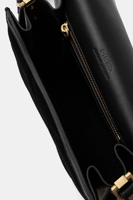 Semišová kabelka Pinko 104297.A2JH černá