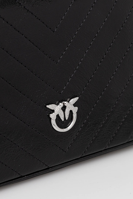 Кожаная сумочка Pinko чёрный 104336.A2JC