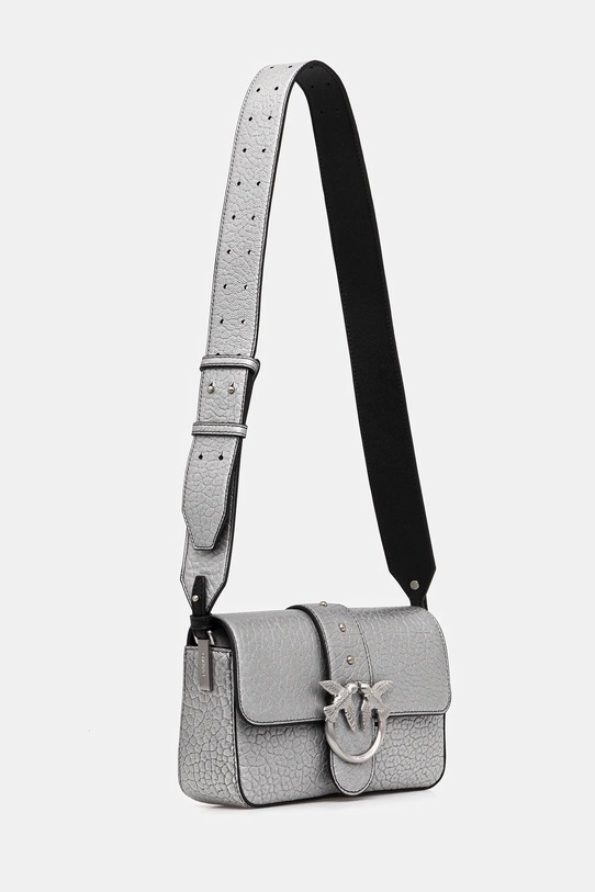 Pinko torebka skórzana 104340.A2JT srebrny AW25