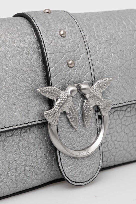 Accessori Pinko borsa a mano in pelle 104340.A2JT argento