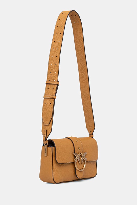 Pinko torebka skórzana 104340.A2OX pomarańczowy AW25