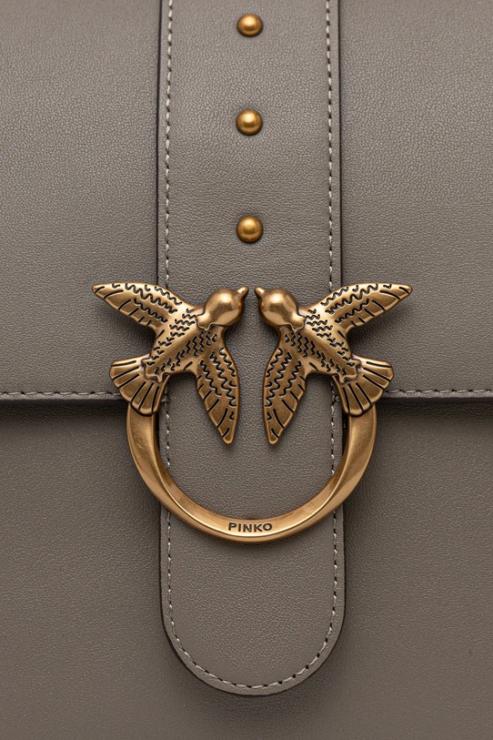 Pinko torebka skórzana 105067.A0QO szary