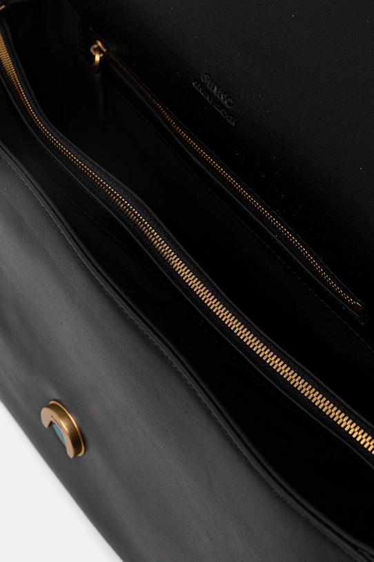 Pinko torebka skórzana czarny 105067.A0QO