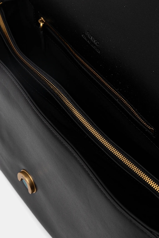 Pinko torebka skórzana czarny 105067.A0QO