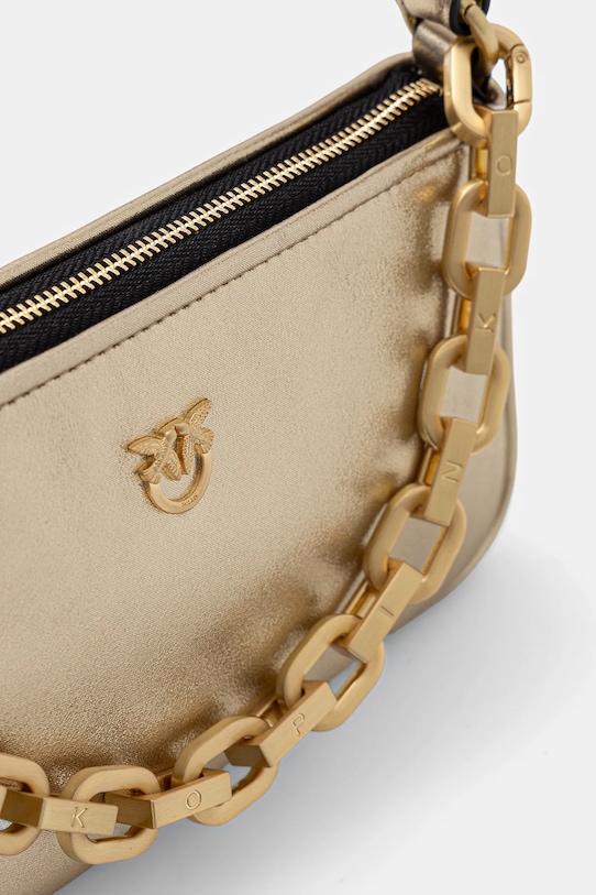 Pinko torebka skórzana złoty 105069.A2O9