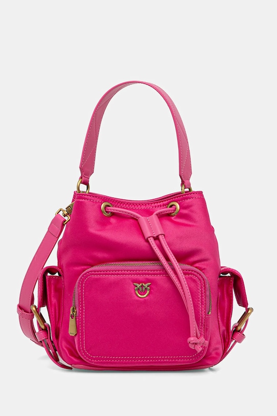 Kabelka Pinko jednofarebný ružová 105112.A2PC