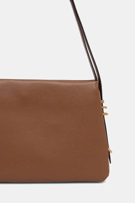 Akcesoria Pinko torebka skórzana 105161.A0QO brązowy