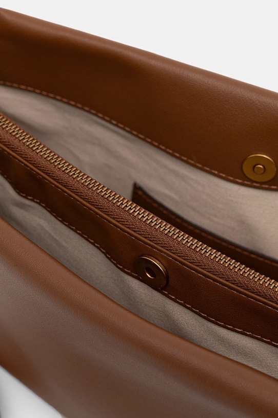 Pinko torebka skórzana brązowy 105161.A0QO